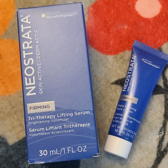 Tri-Therapy Lifting Serum with MicroDiPeptide229® & Neck CREAM - Picture 1 of 6